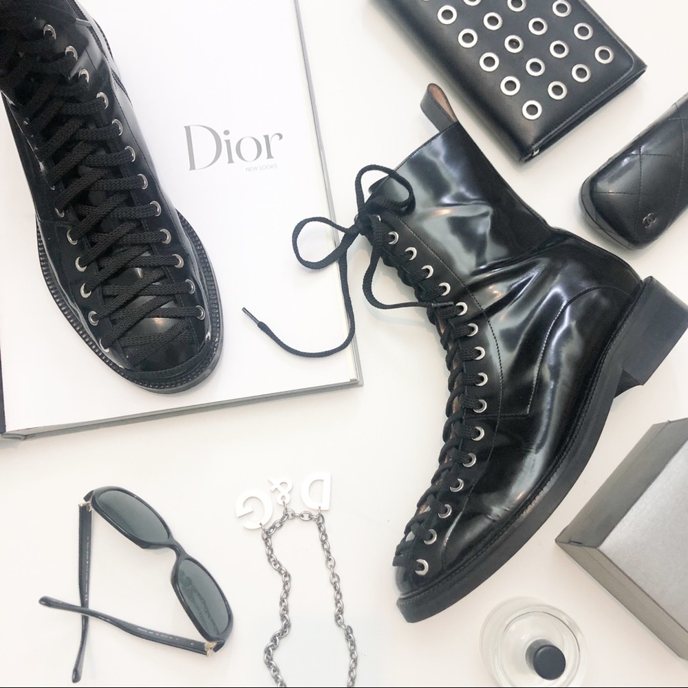 INCH2 Leather Underground Leather Mid Calf Boots